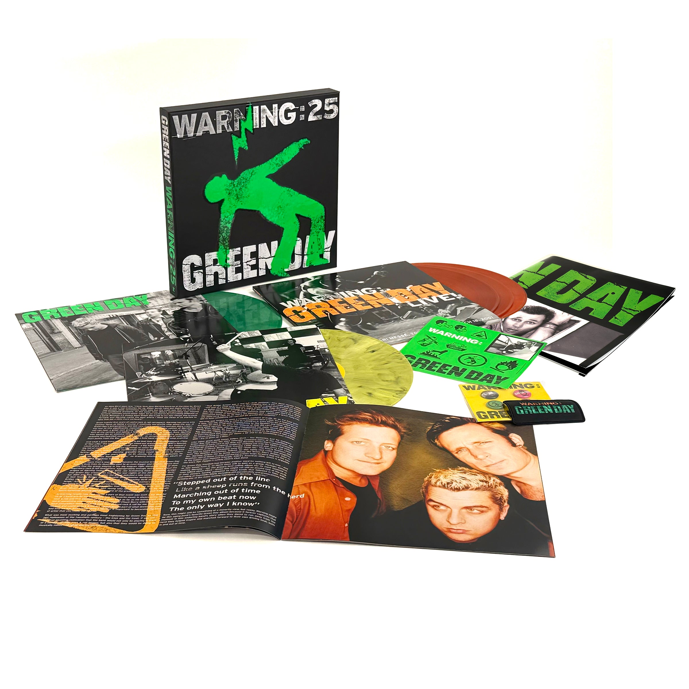 Warning 25th Anniversary Super Deluxe Box Set | Green Day