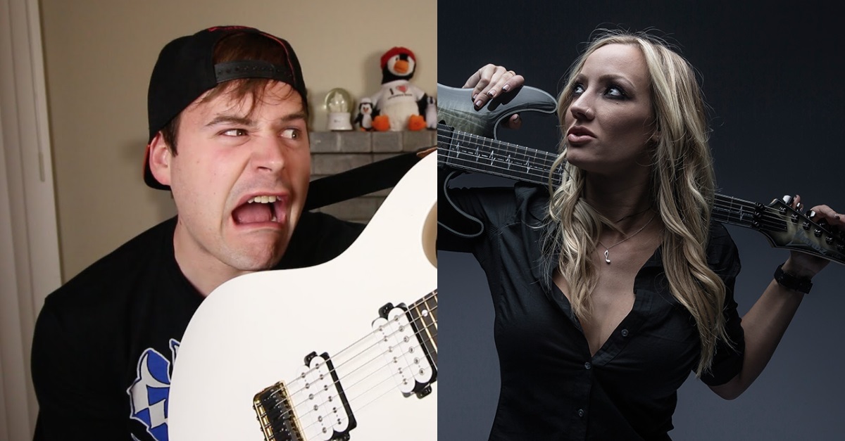 Watch Nita Strauss and Jared Dines Go Head-to-Head in a Shred War
