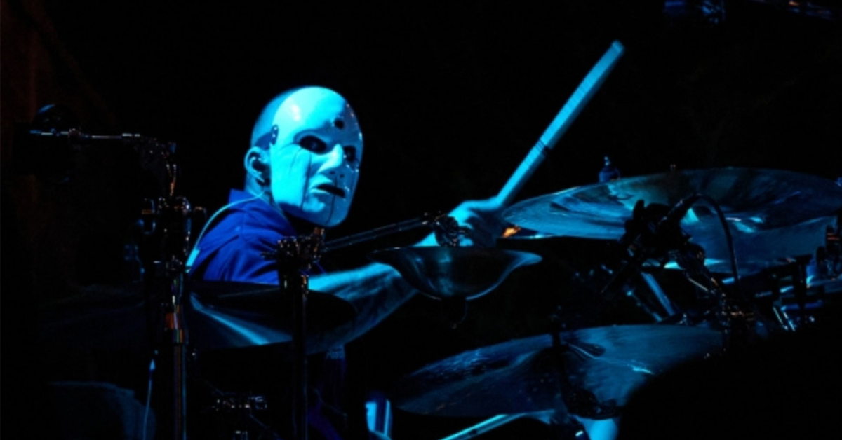 Eloy Casagrande drumming live for Slipknot