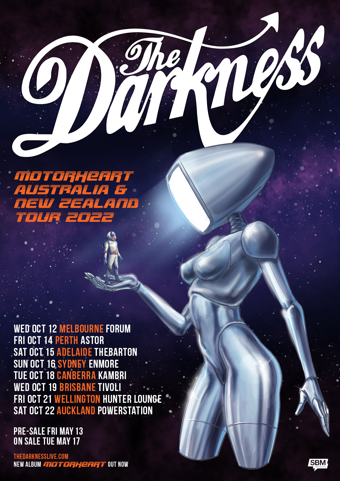 darkness tour