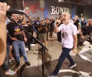 Watch Moby Perform a Minor Threat Cover with Rise Against at a Skatepark