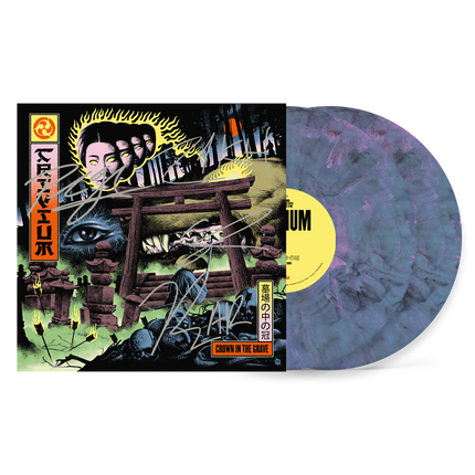 Crown In The Grave (Signed Blue & Pink Agony Vinyl) | Trivium
