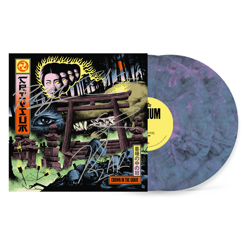 Crown In The Grave (Signed Blue & Pink Agony Vinyl) | Trivium