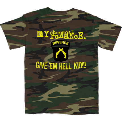 Give Em Hell Camo T-Shirt | My Chemical Romance