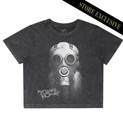 Mother War Washed Crop T-Shirt | My Chemical Romance