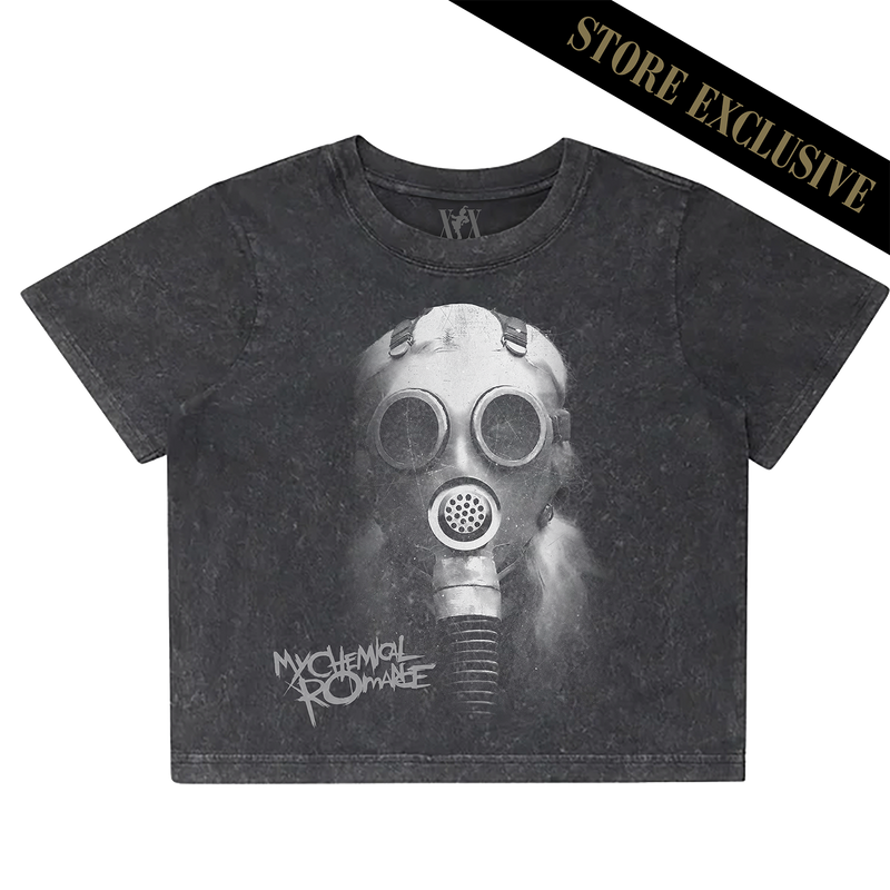 Mother War Washed Crop T-Shirt | My Chemical Romance