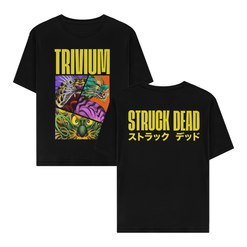 Struck Dead Black T-Shirt | Trivium