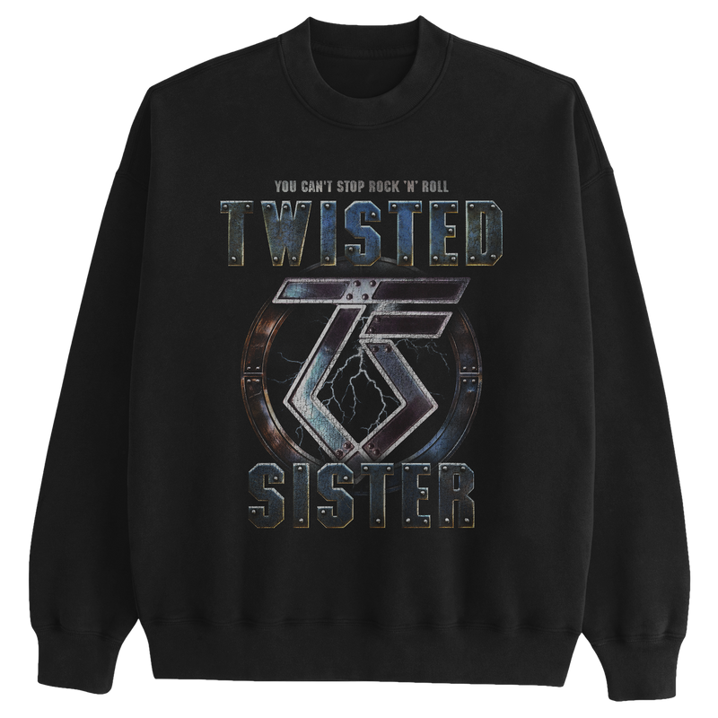 You Can't Stop Rock 'N' Roll Crewneck | Twisted Sister