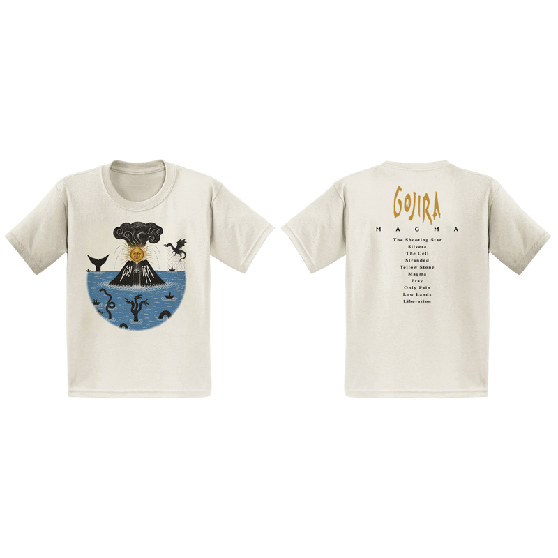Magma Monsters Kids Tee | Gojira