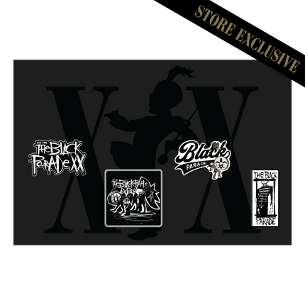 The Black Parade 20th Anniversary Pin Set | My Chemical Romance