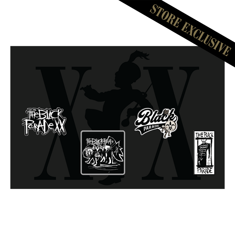 The Black Parade 20th Anniversary Pin Set | My Chemical Romance