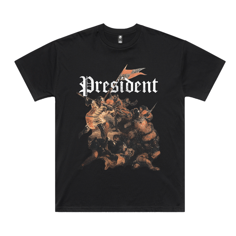 Blood Of Your Empire Old English T-Shirt Black | PRESIDENT