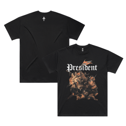 Blood Of Your Empire Old English T-Shirt Black | PRESIDENT