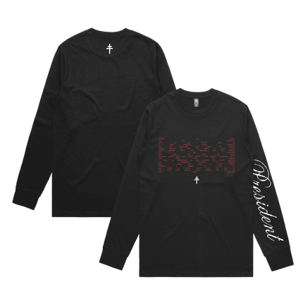 Mercy Long Sleeve T-shirt Black | PRESIDENT