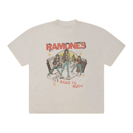 Road to Ruin Cream Tee | Ramones