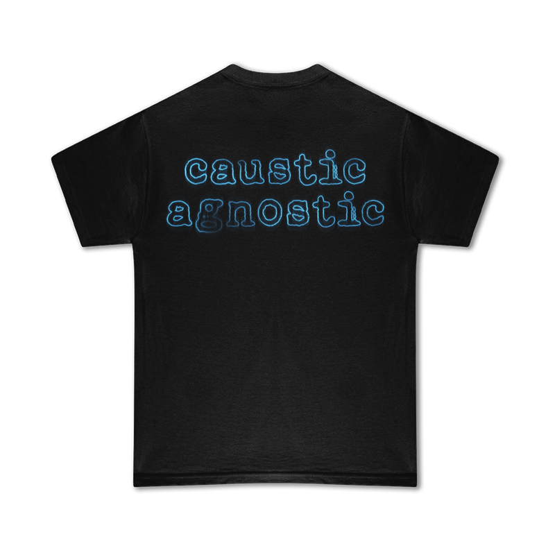 Caustic Agnostic Black T-Shirt