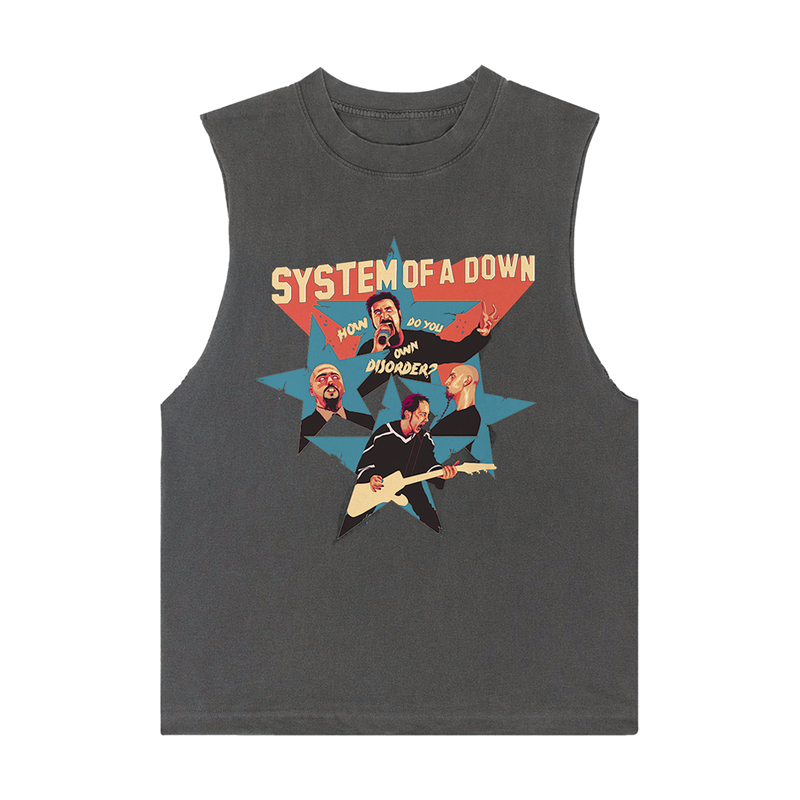 Disorder Cut-Off T-Shirt | SYSTEM OF A DOWN