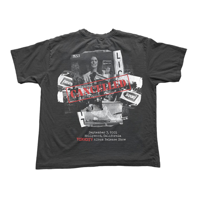 Toxicity Album Release Party T-Shirt | SYSTEM OF A DOWN