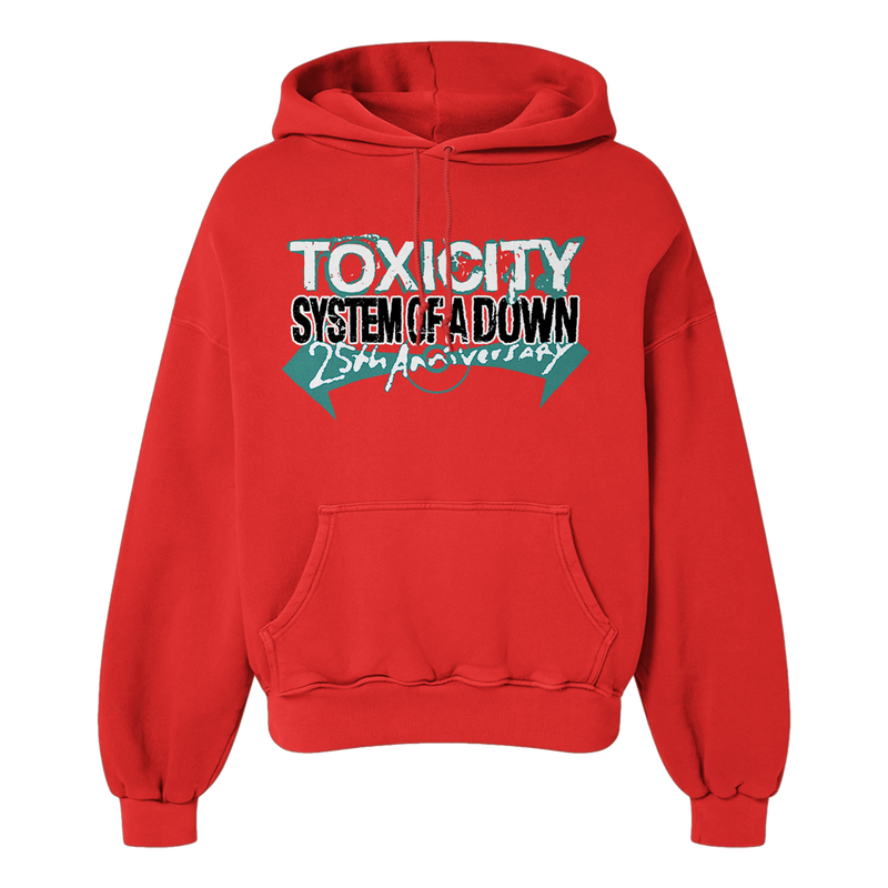 Toxicity 25 Tracklist Hoodie | SYSTEM OF A DOWN