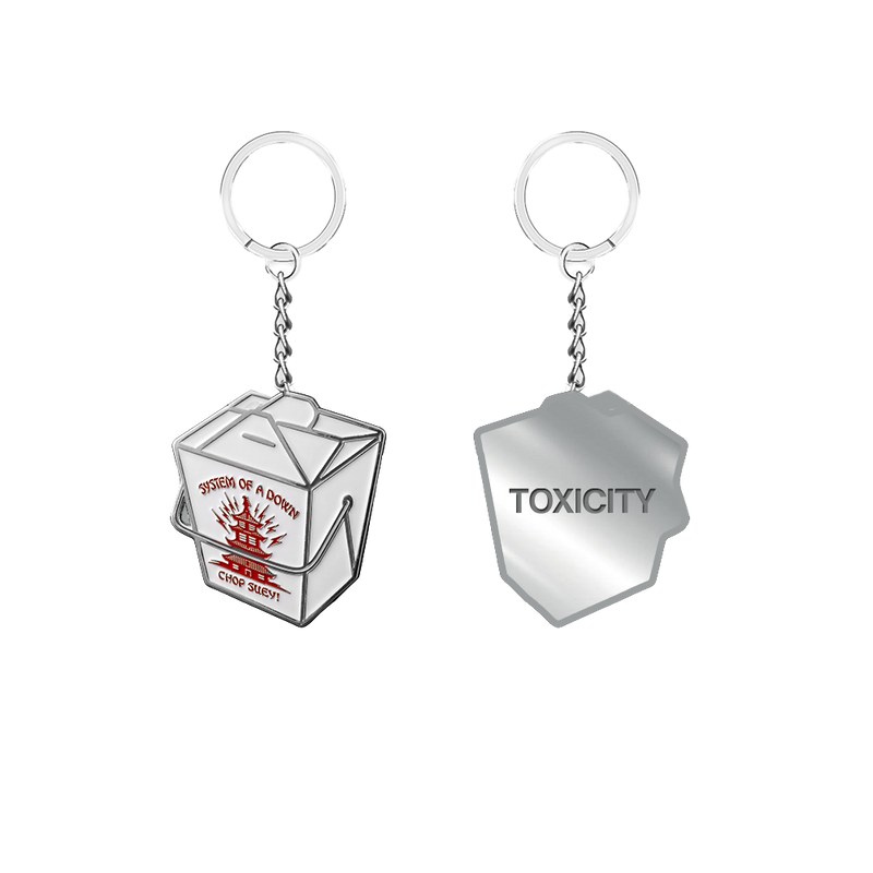 Chop Suey! Takeout Keychain | SYSTEM OF A DOWN