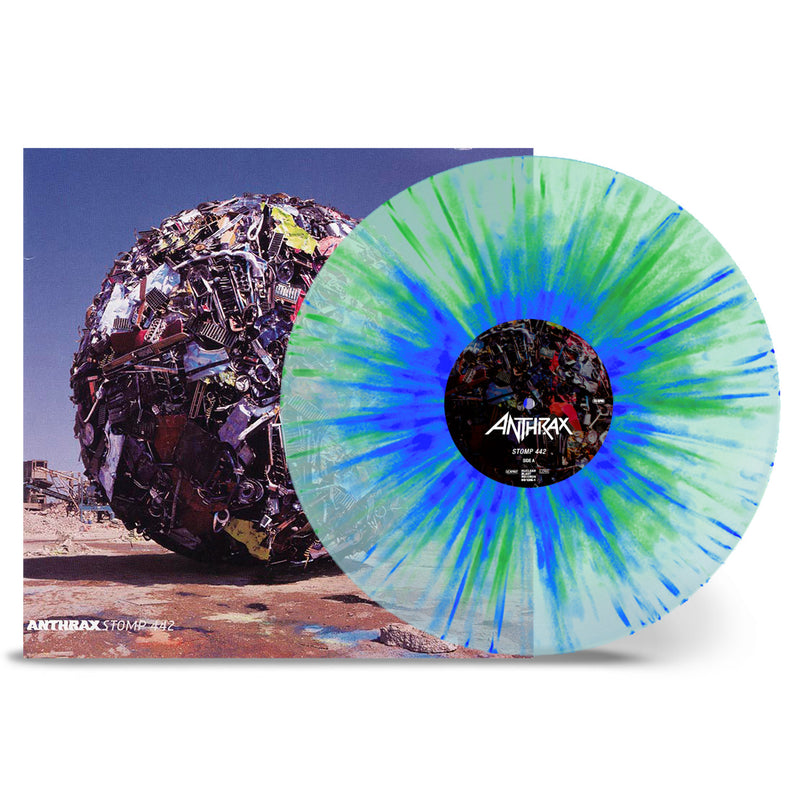STOMP 442 (Clear Blue Green Splatter Vinyl) | Anthrax