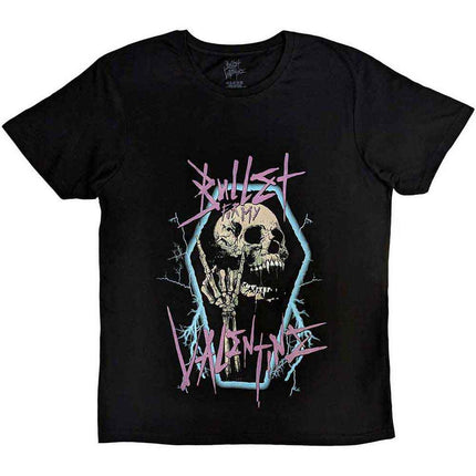 Bullet For My Valentine Unisex T-Shirt: Thrash Skull 2 (Black)