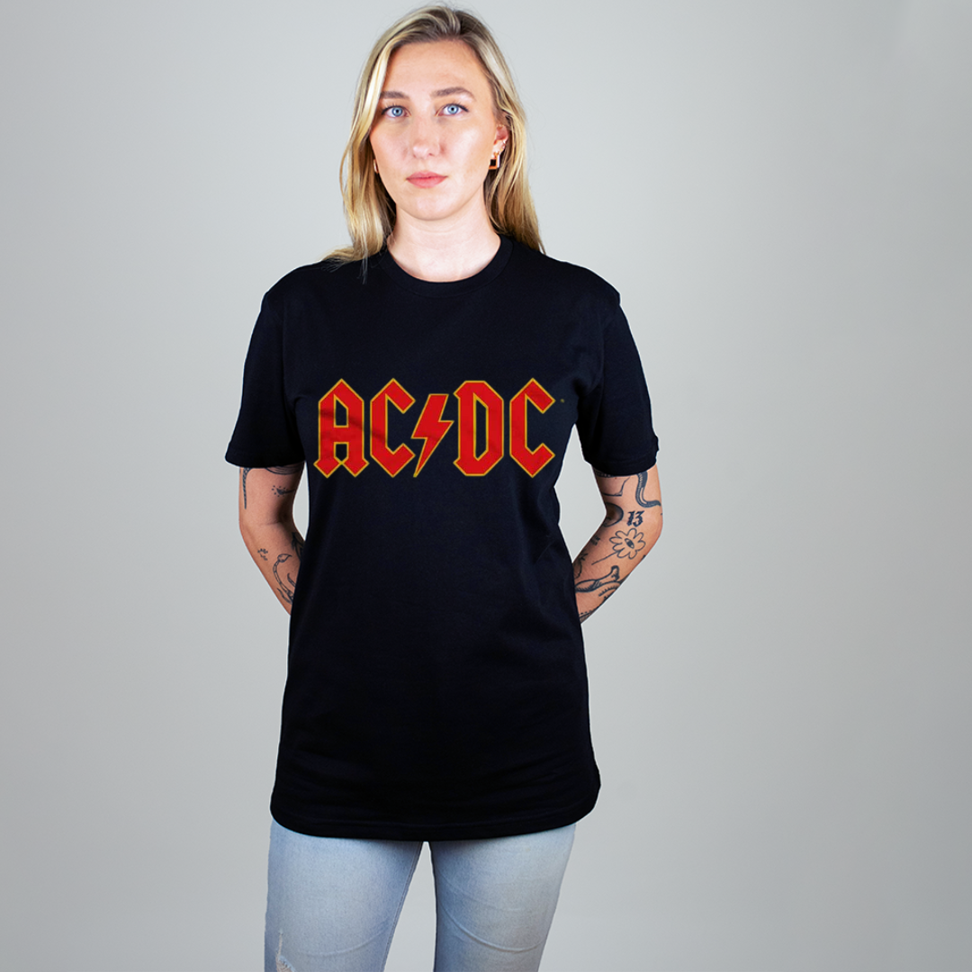 AC/DC Unisex Tee: Logo | AC/DC – Maniacs Store