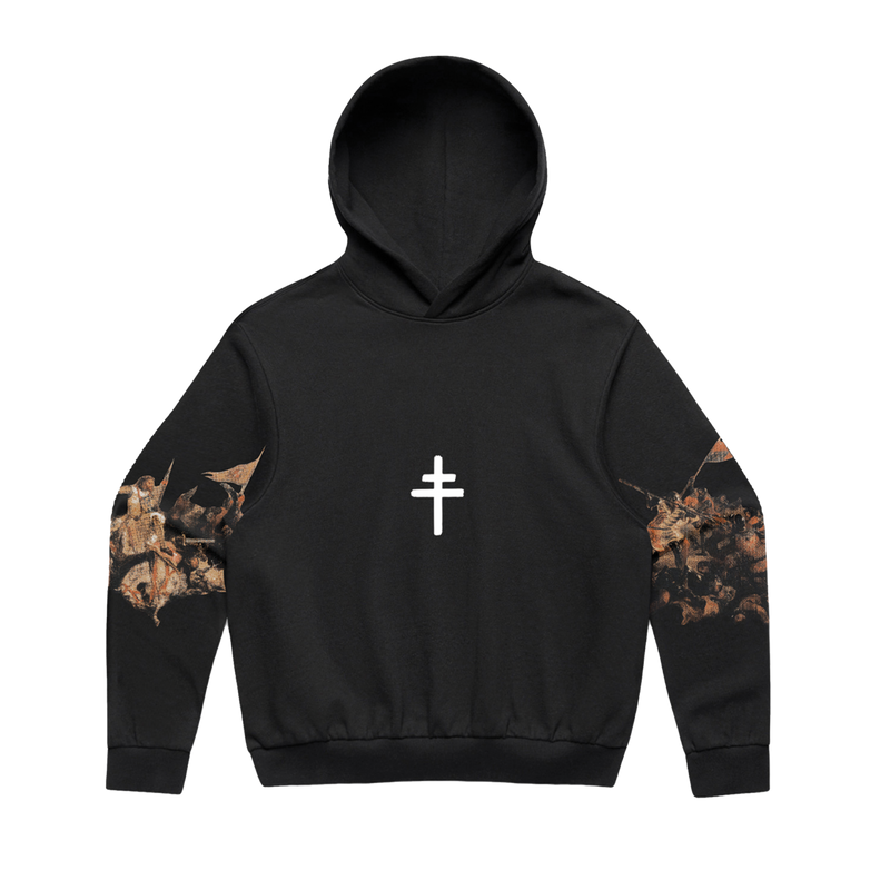 Blood Of Your Empire Art Hoodie Black | PRESIDENT