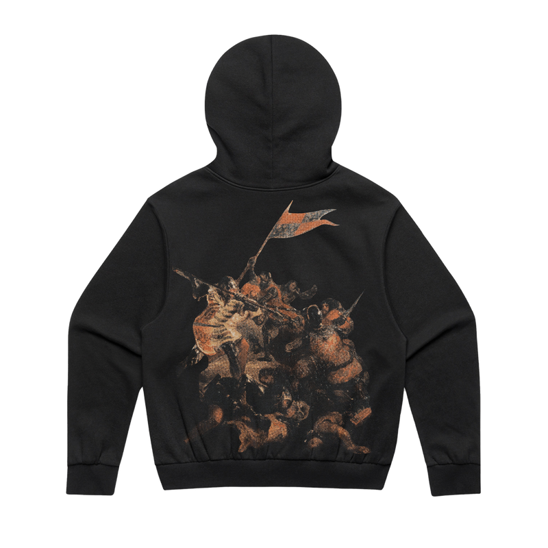 Blood Of Your Empire Art Hoodie Black | PRESIDENT