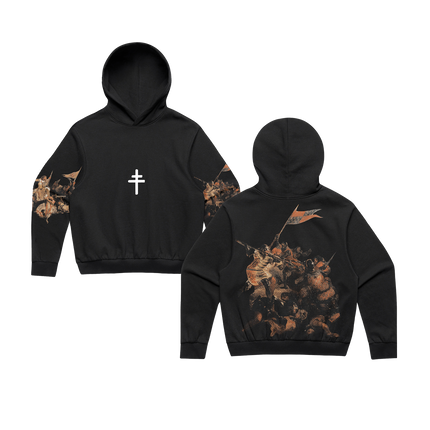 Blood Of Your Empire Art Hoodie Black | PRESIDENT