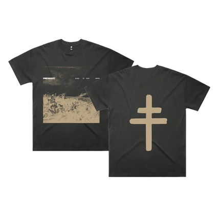 Blood Of Your Empire Title T-Shirt Black | PRESIDENT