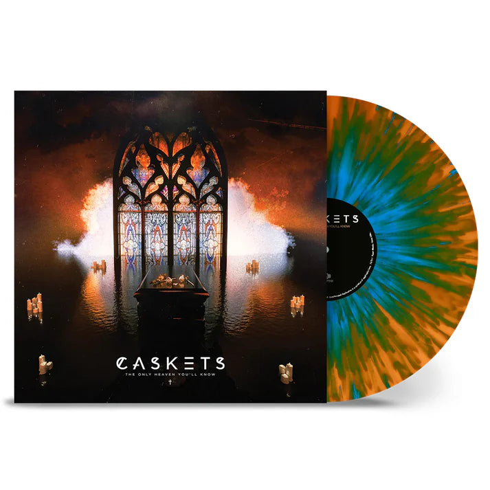 The Only Heaven You'll Know (Orange & Blue Splatter Vinyl) | Caskets