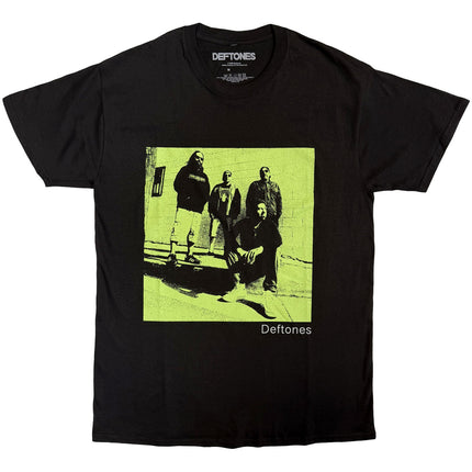 Deftones Unisex T-Shirt: Green Photo (Black)