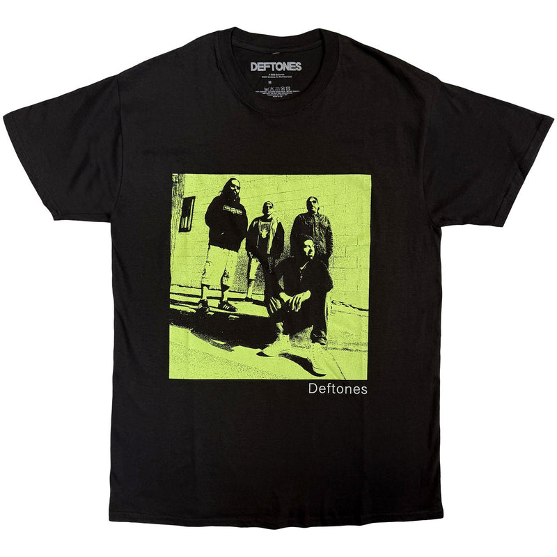 Deftones Unisex T-Shirt: Green Photo (Black)