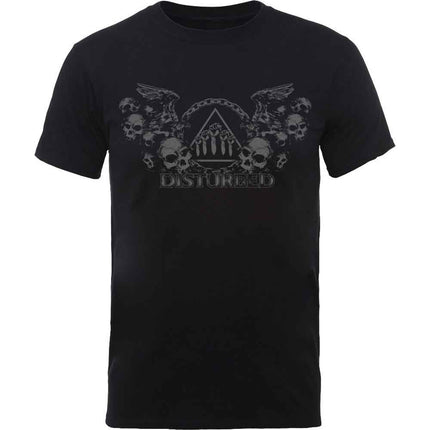 Disturbed Unisex T-Shirt: Beware The Vultures (Black)