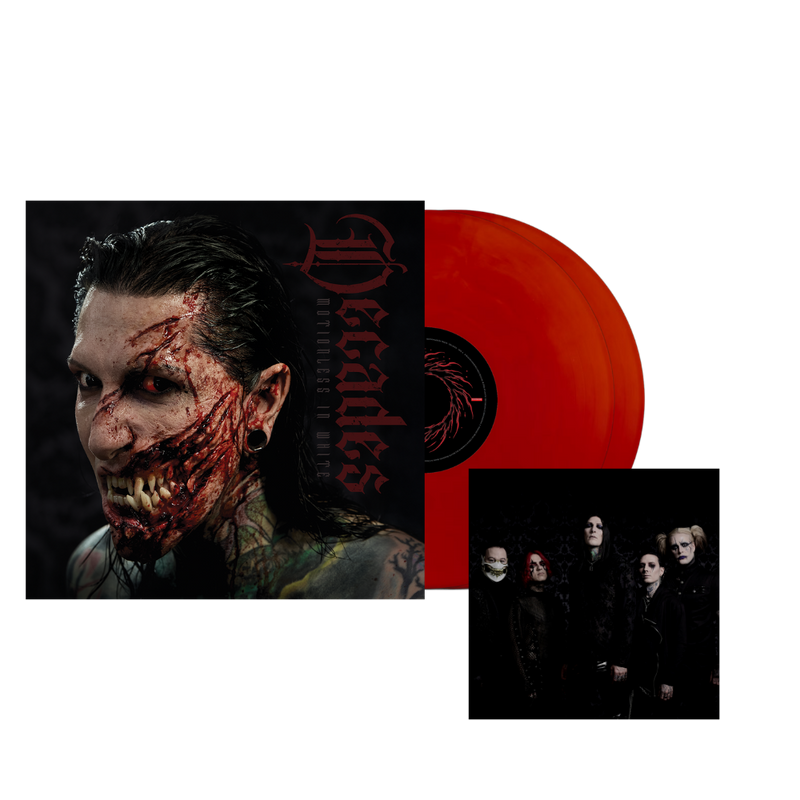 Decades - Orange and Apple Galaxy Vinyl (Roadrunner Records Exclusive) | Motionless In White