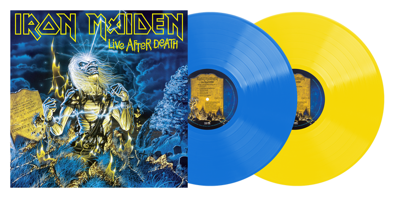 Live After Death (Limited Edition Blue & Yellow 2LP) | Iron Maiden