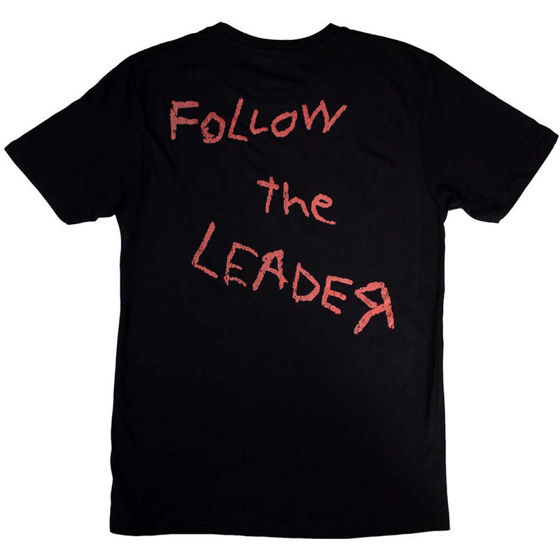 Korn Unisex T-Shirt: Follow The Leader Hopscotch (Black)
