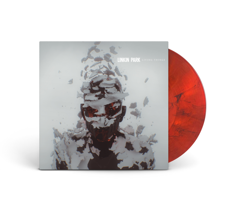 LIVING THINGS Red Smoke Vinyl LP | Linkin Park