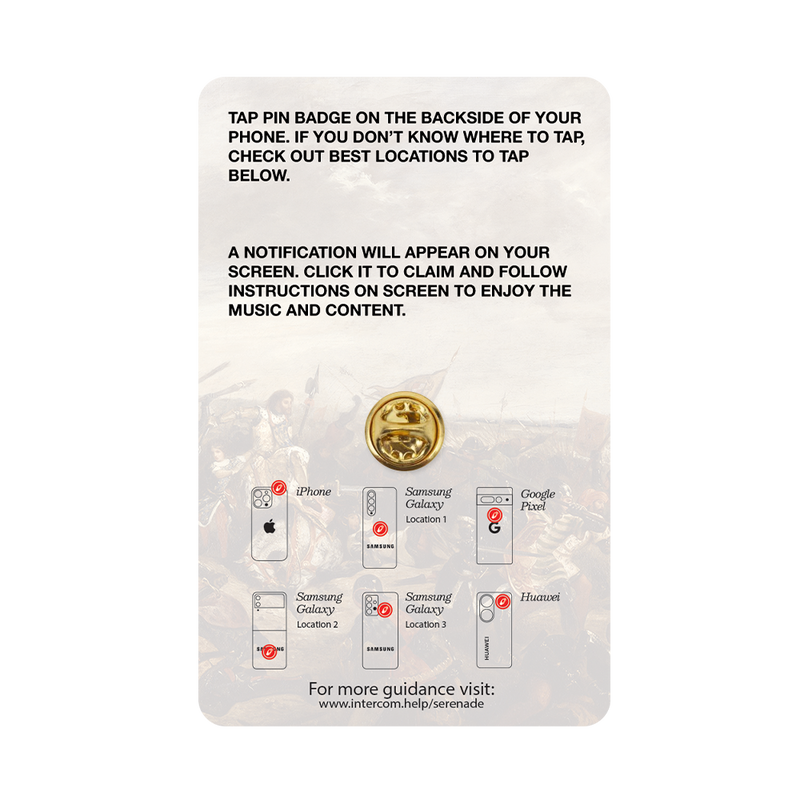 Blood Of Your Empire - Pin Badge | PRESIDENT