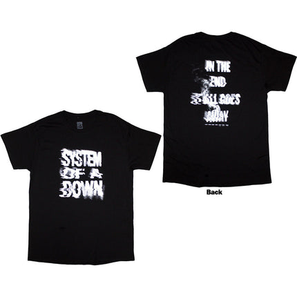 System Of A Down Unisex T-Shirt: All Goes Away (Black)