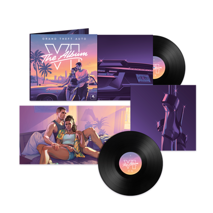 Grand Theft Auto VI: The Album - Black Vinyl