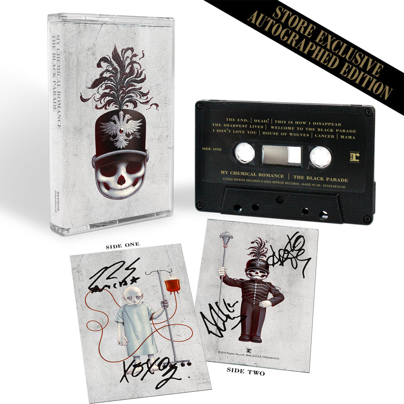 The Black Parade (20th Anniversary Deluxe Edition) Signed Cassette | My Chemical Romance