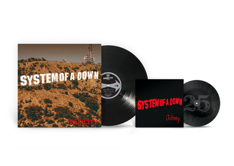 Toxicity 25th Anniversary Exclusive CD | SYSTEM OF A DOWN