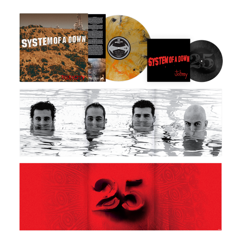 Toxicity 25th Anniversary Edition Vinyl - D2C Exclusive Variant 1 | SYSTEM OF A DOWN