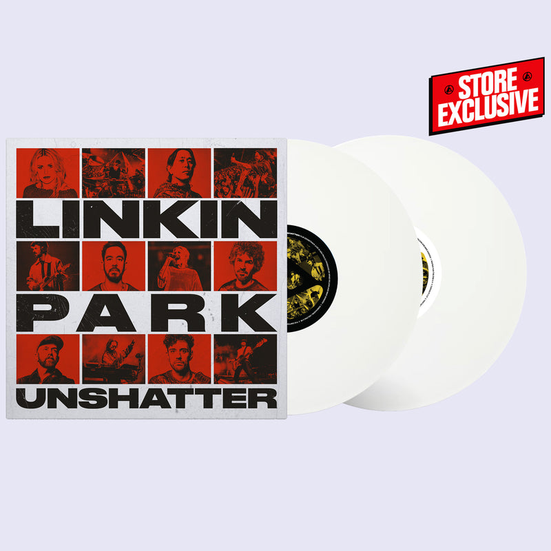 UNSHATTER Film Soundtrack (Live in São Paulo) Opaque White 2LP | Linkin Park