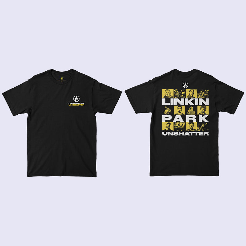 Unshatter Black Tee | Linkin Park
