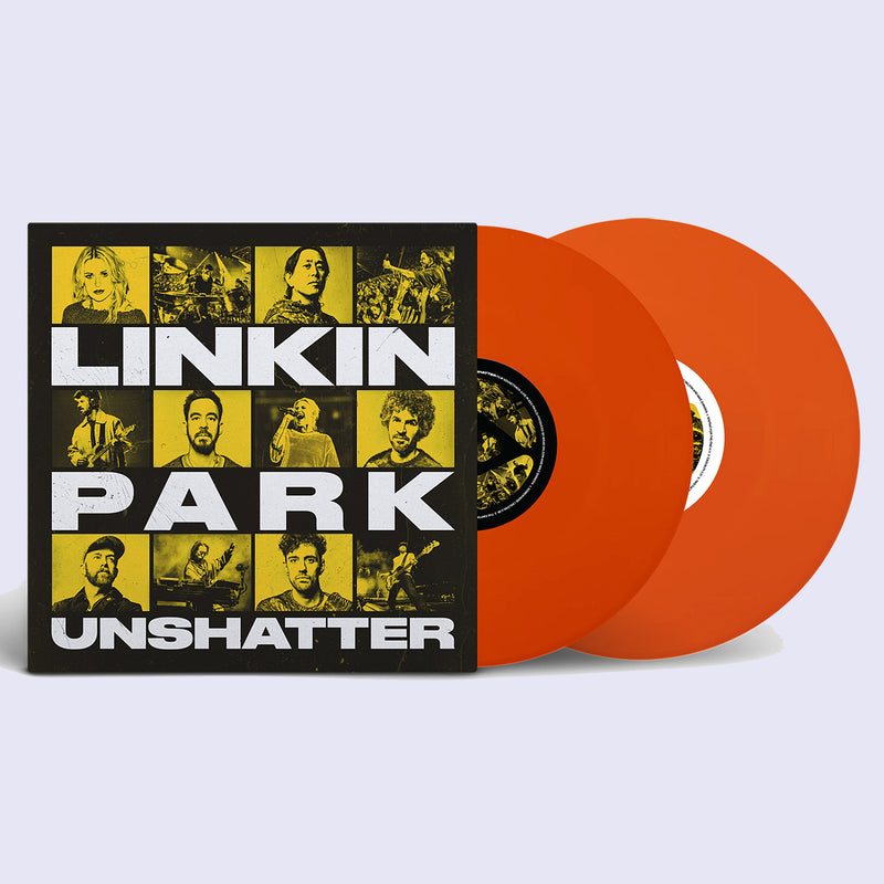 UNSHATTER Film Soundtrack (Live in São Paulo) Transparent Orange Crush 2LP | Linkin Park