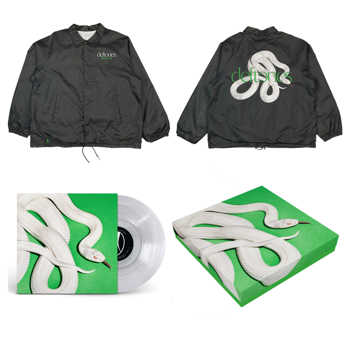 Vynil Chain Set private music vinyl x windbreaker box set | Deftones – Maniacs Store