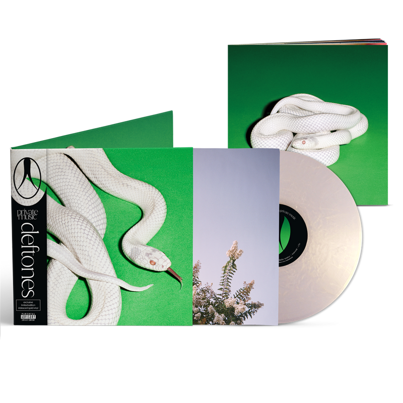 private music store exclusive deluxe gatefold iridescent gold vinyl (numbered) | Deftones